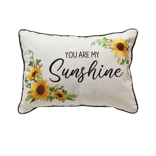 You Are My Sunshine Pillow By Ashland Michaels